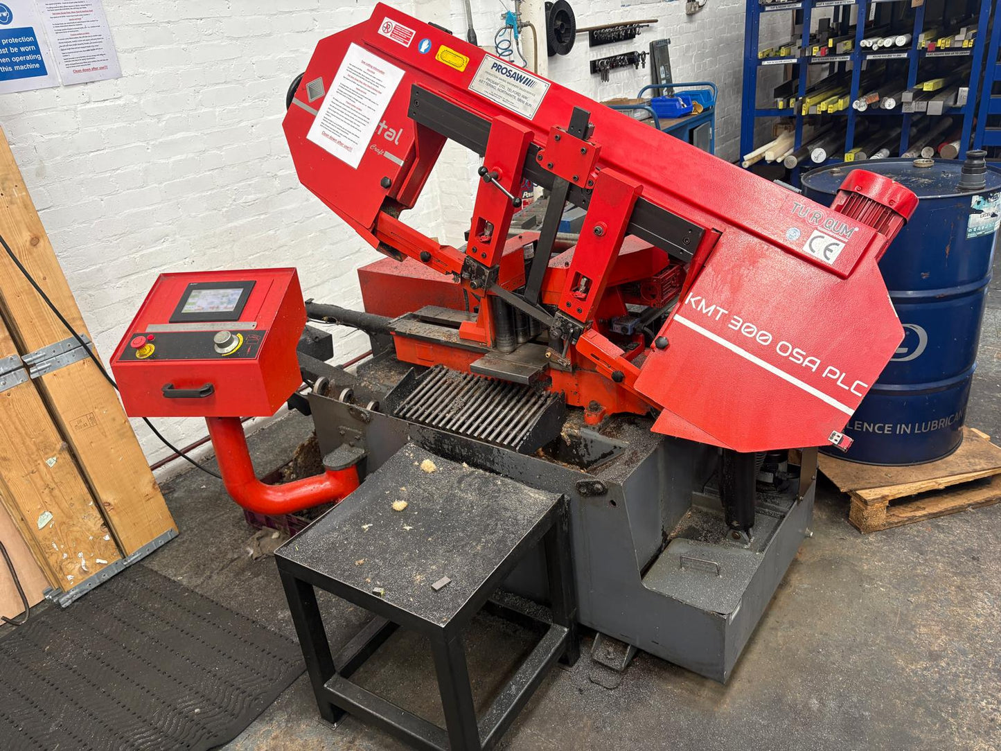 
                  
                    Karmetal OSA 300 x 370 PLC Controlled Fully Automatic Bandsaw
                  
                