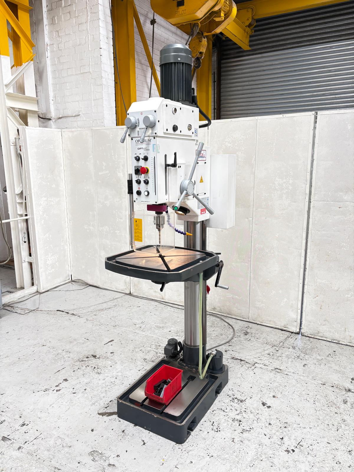 
                  
                    Optimum B 40 GSM Gear Upright Drilling Machine (2015)
                  
                