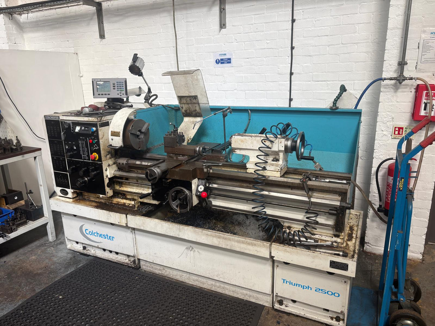 
                  
                    Colchester Triumph VS2500 Gap Bed Centre Lathe (2014)
                  
                