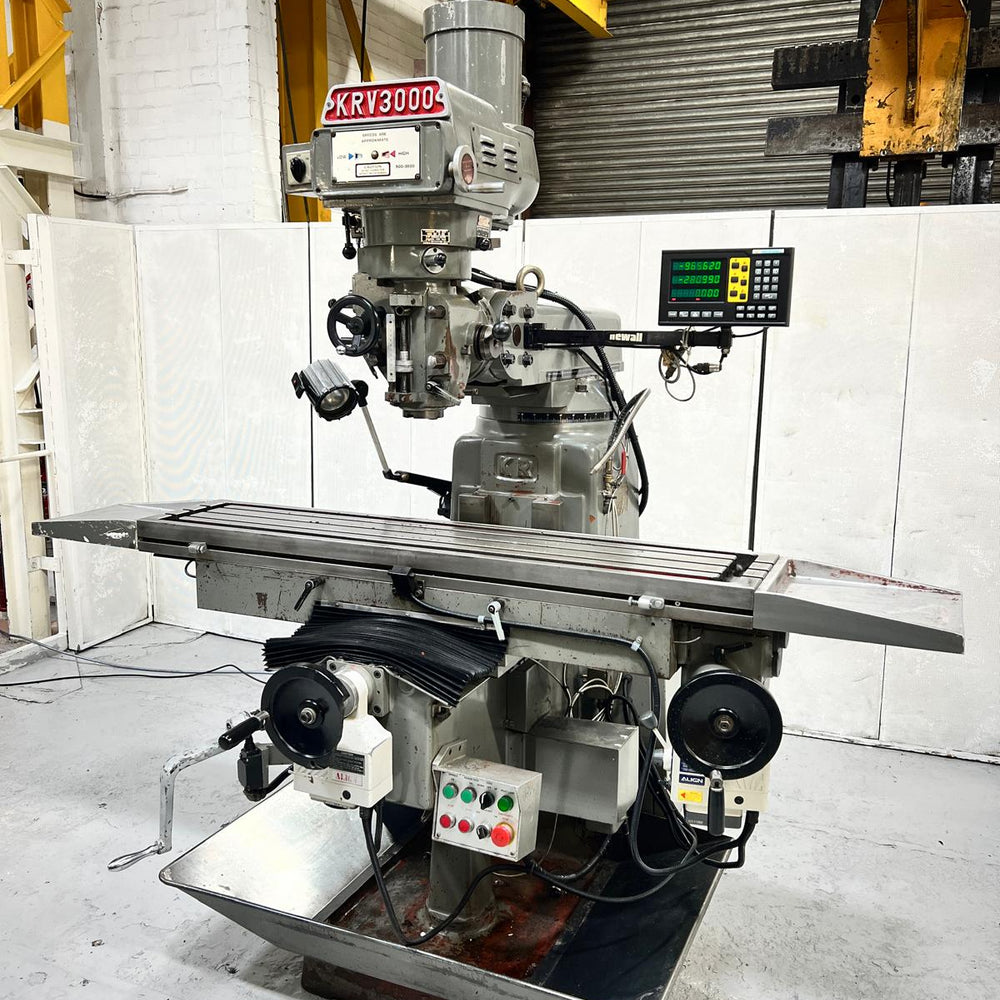 
                  
                    XYZ KRV 3000 Turret Milling Machine
                  
                