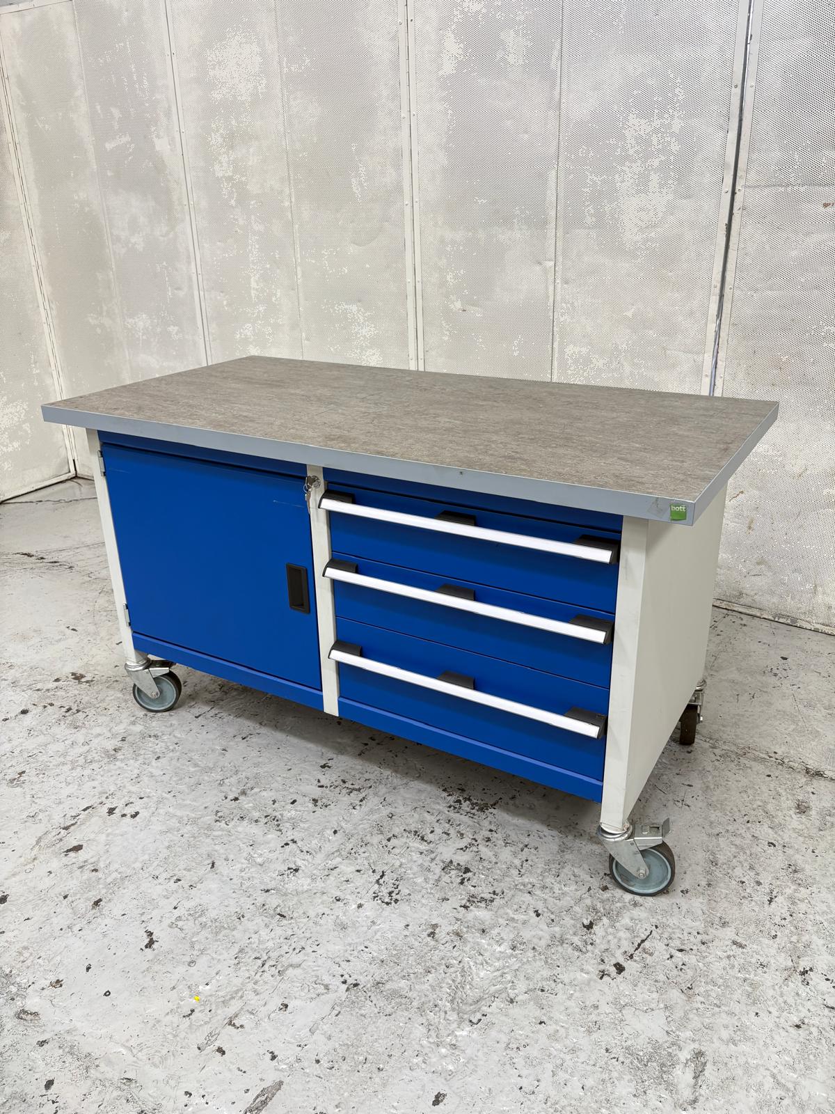 
                  
                    Bott Mobile Workbench With Cupboard & Open Section – 1500mm Wide
                  
                