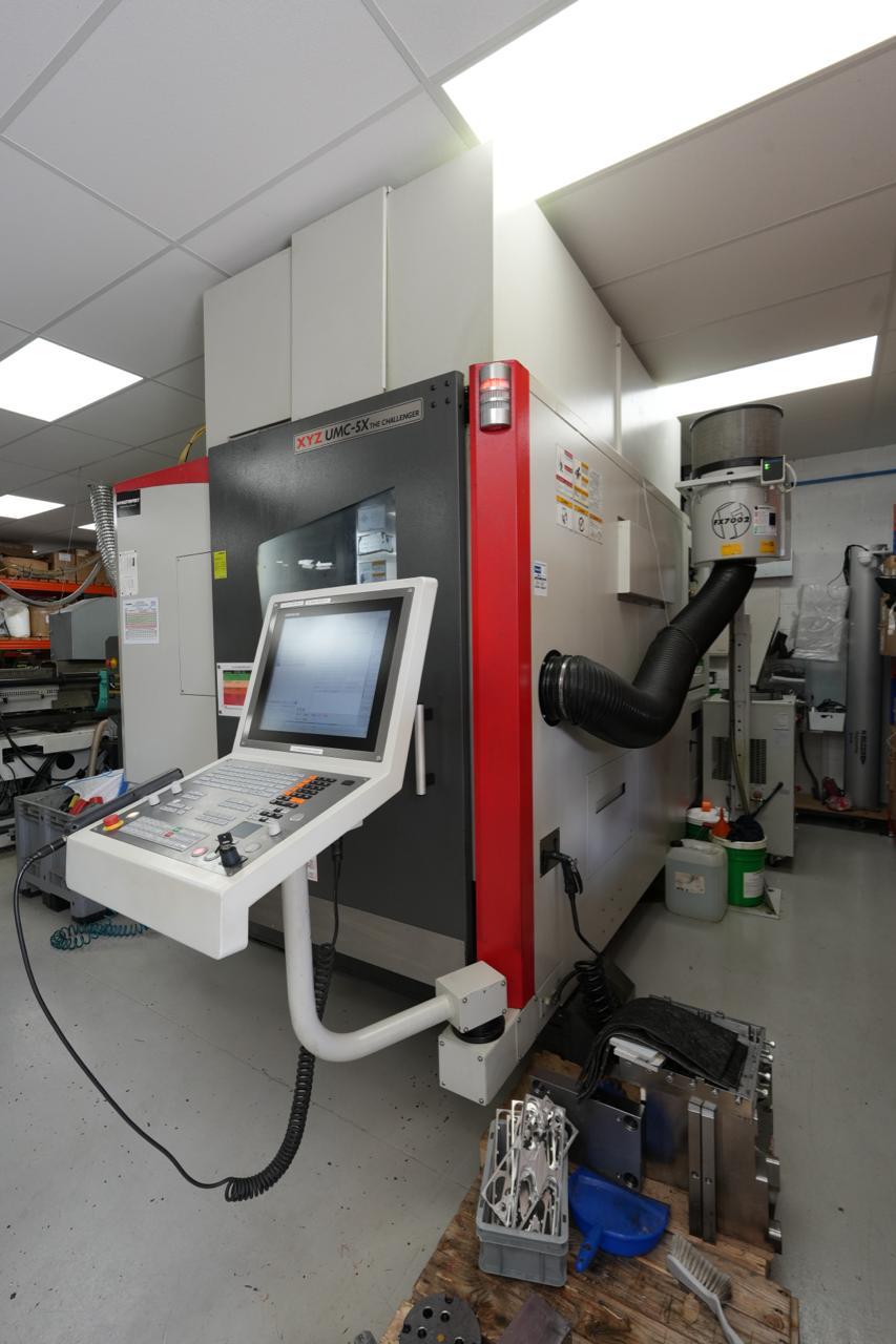 
                  
                    XYZ UMC-5X 5 Axis CNC Vertical Machining Centre (2019) POA
                  
                