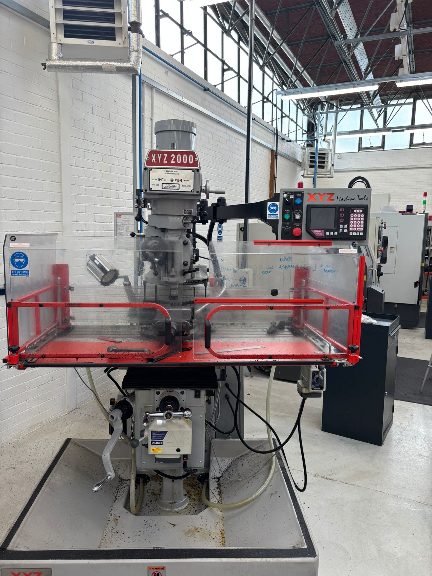 
                  
                    XYZ 2000 Turret Milling Machine (Ex College Superb Condition)
                  
                