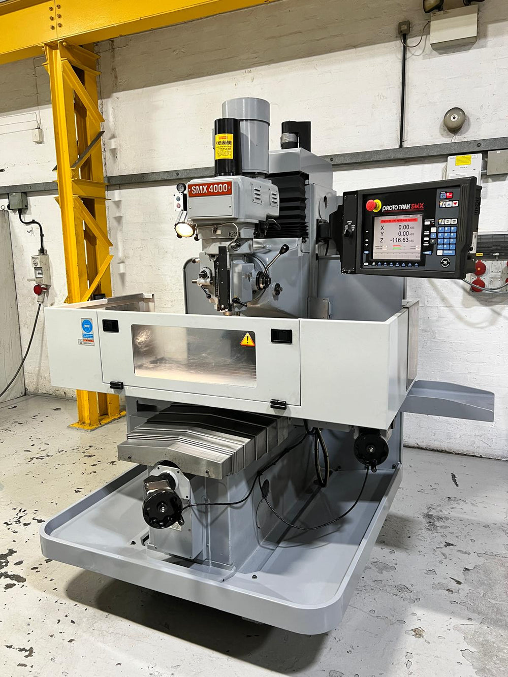 XYZ SMX 4000 3-Axis CNC Bed Milling Machine