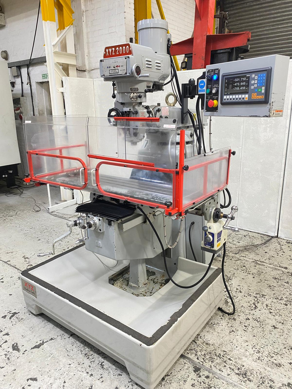 XYZ 2000 Turret Milling Machine (2017)