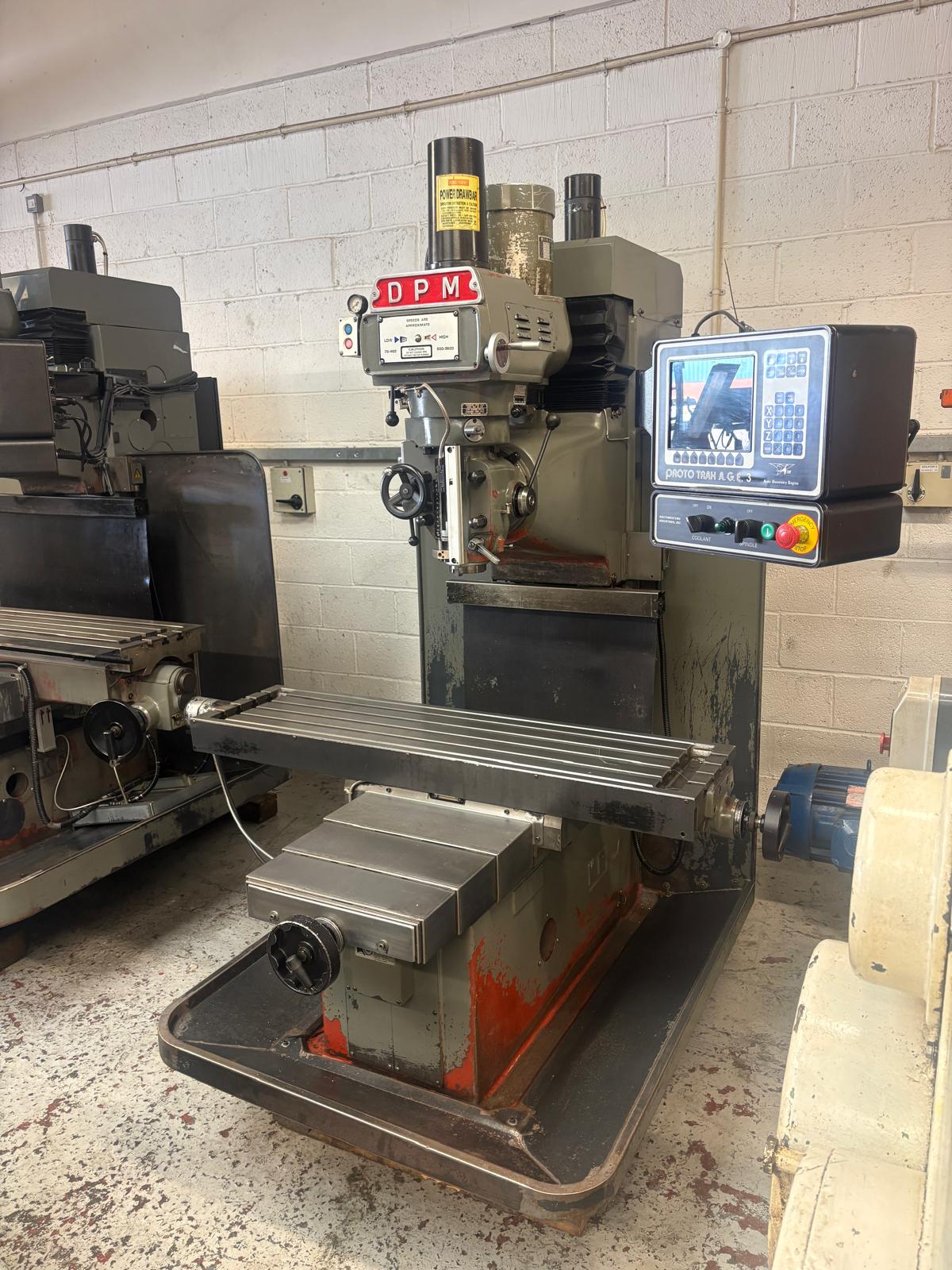 
                  
                    XYZ DPM 3-Axis ProtoTRAK 3 CNC Bed Milling Machine
                  
                
