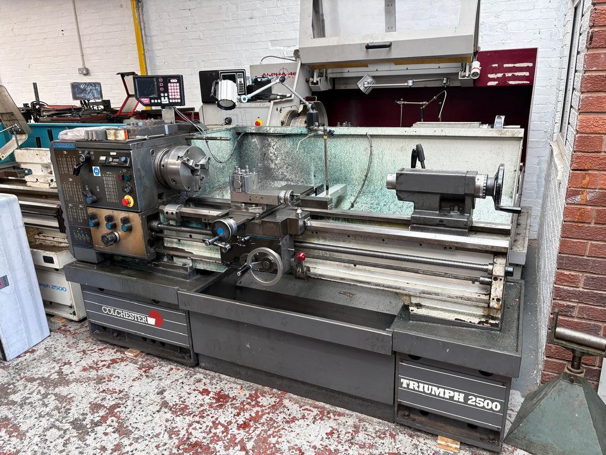 
                  
                    Colchester Triumph VS2500 Gap Bed Centre Lathe (2002)
                  
                