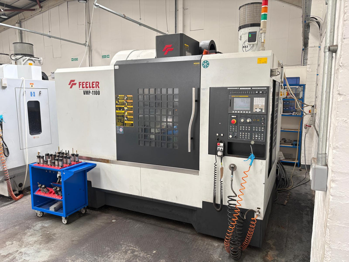 
                  
                    FEELER VB-1100 CNC Vertical Machining Centre with NIKKEN CNC202 FA 4th Axis *POA*
                  
                