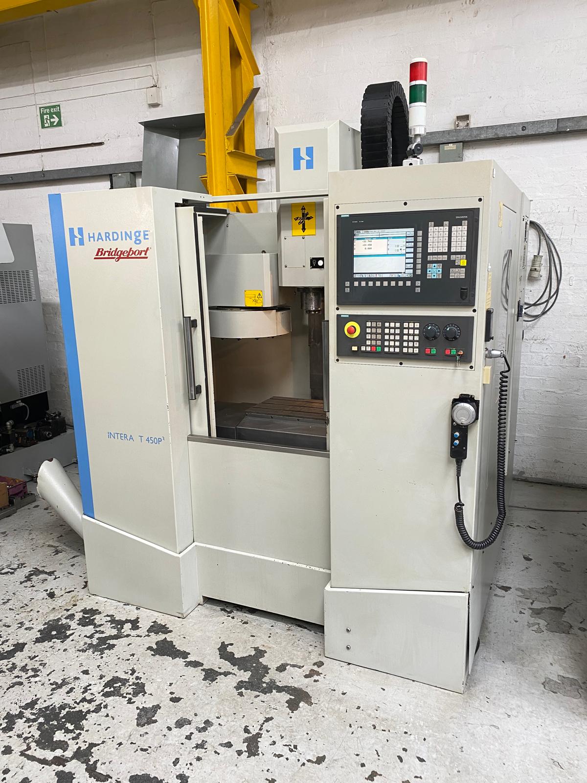 
                  
                    Hardinge Bridgeport Interact T450P Vertical Machining Centre
                  
                