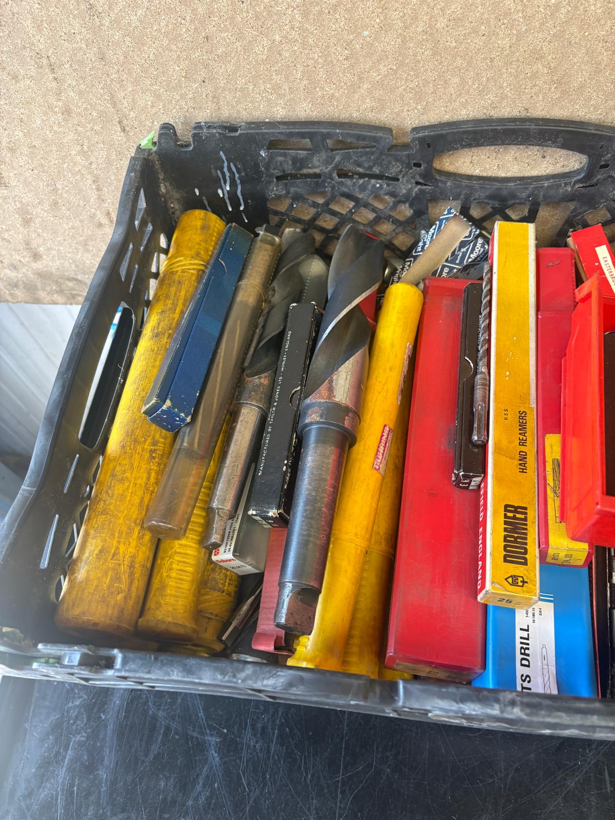 
                  
                    **JOB LOT Large Twist Drills, Large Reamers,Hand Reamers**
                  
                