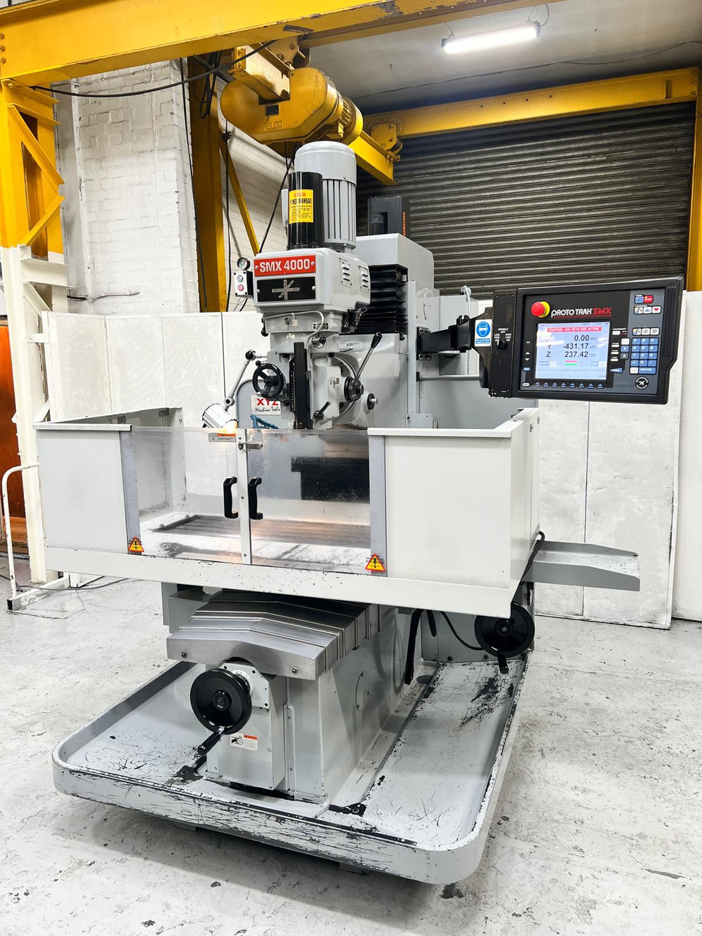 2014 XYZ SMX 4000 3-Axis CNC Bed Milling Machine - 2014