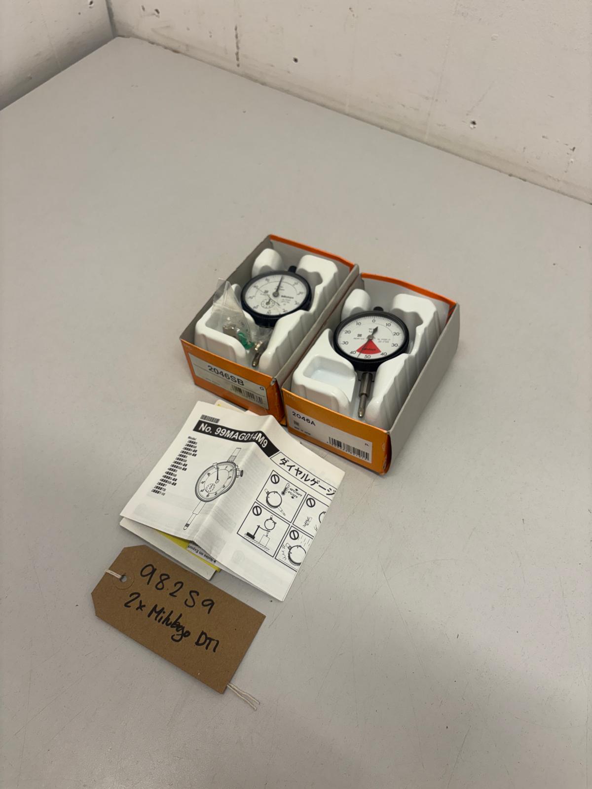
                  
                    MITUTOYO DTI 2406SB / 2046A DIAL TEST INDICATORS
                  
                