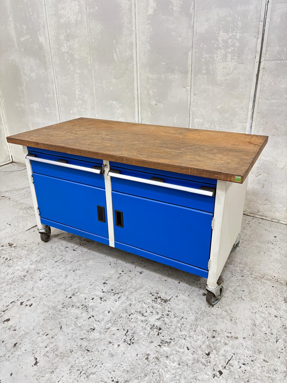 
                  
                    Bott Mobile Workbench With 2 Cupboards – 1500mm Wide
                  
                
