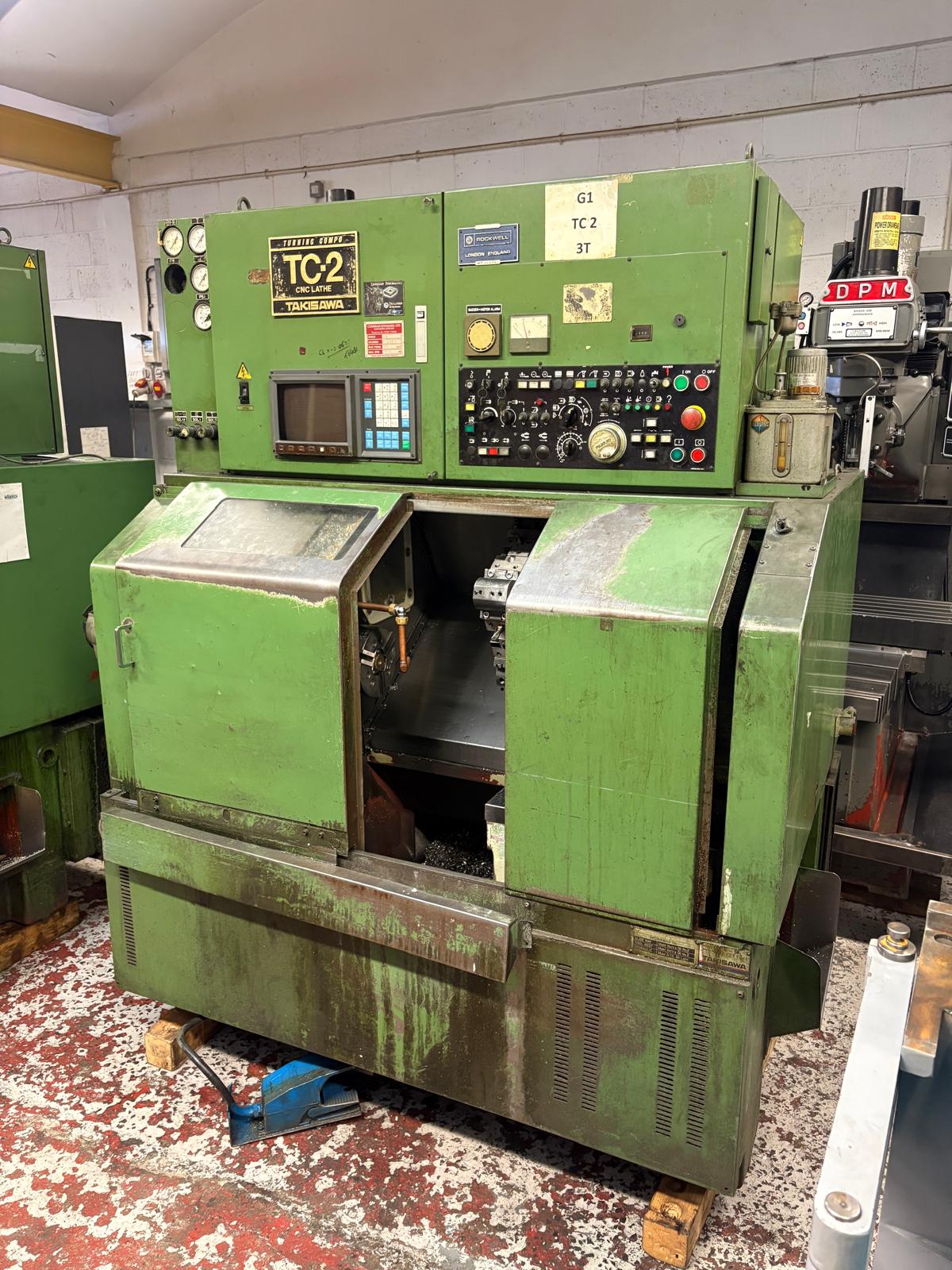 
                  
                    Takisawa TC2 FANUC OT CNC Lathe
                  
                