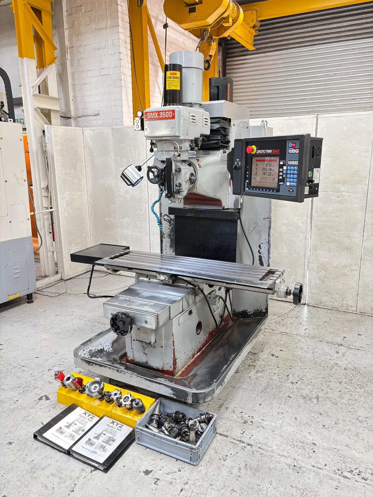 
                  
                    XYZ SMX 3500 3 Axis CNC Bed Milling Machine
                  
                