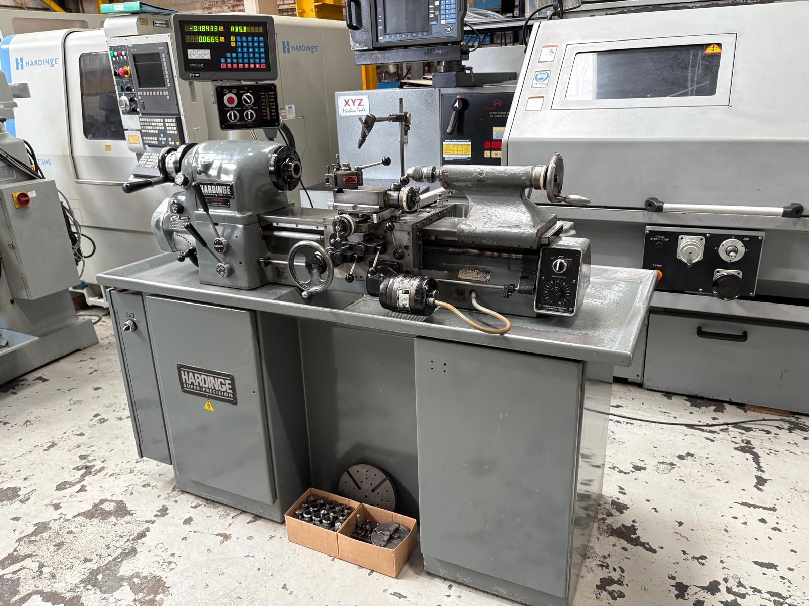 Hardinge HLV-H High Speed Super Precision Tool Room Lathe – JetMachinery