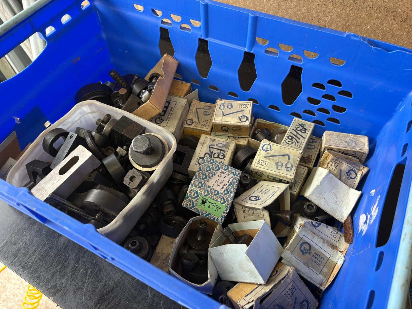 
                  
                    **JOB LOT** Sheet Metal Punch’s & Associated Tooling
                  
                