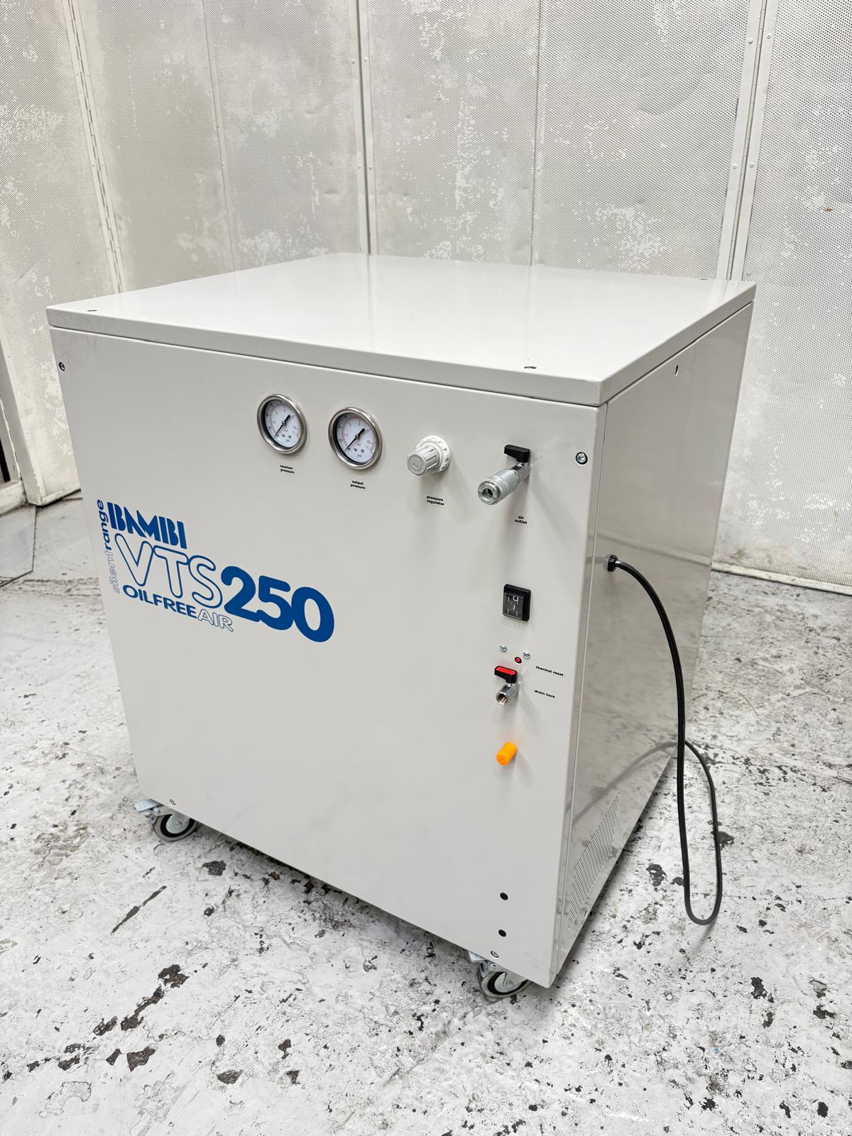 
                  
                    Bambi VTS 250 Oil-Free Air Compressor
                  
                