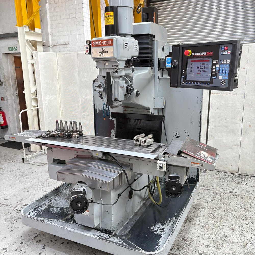 
                  
                    XYZ SMX 4000 3-Axis CNC Bed Milling Machine (2012) POA
                  
                