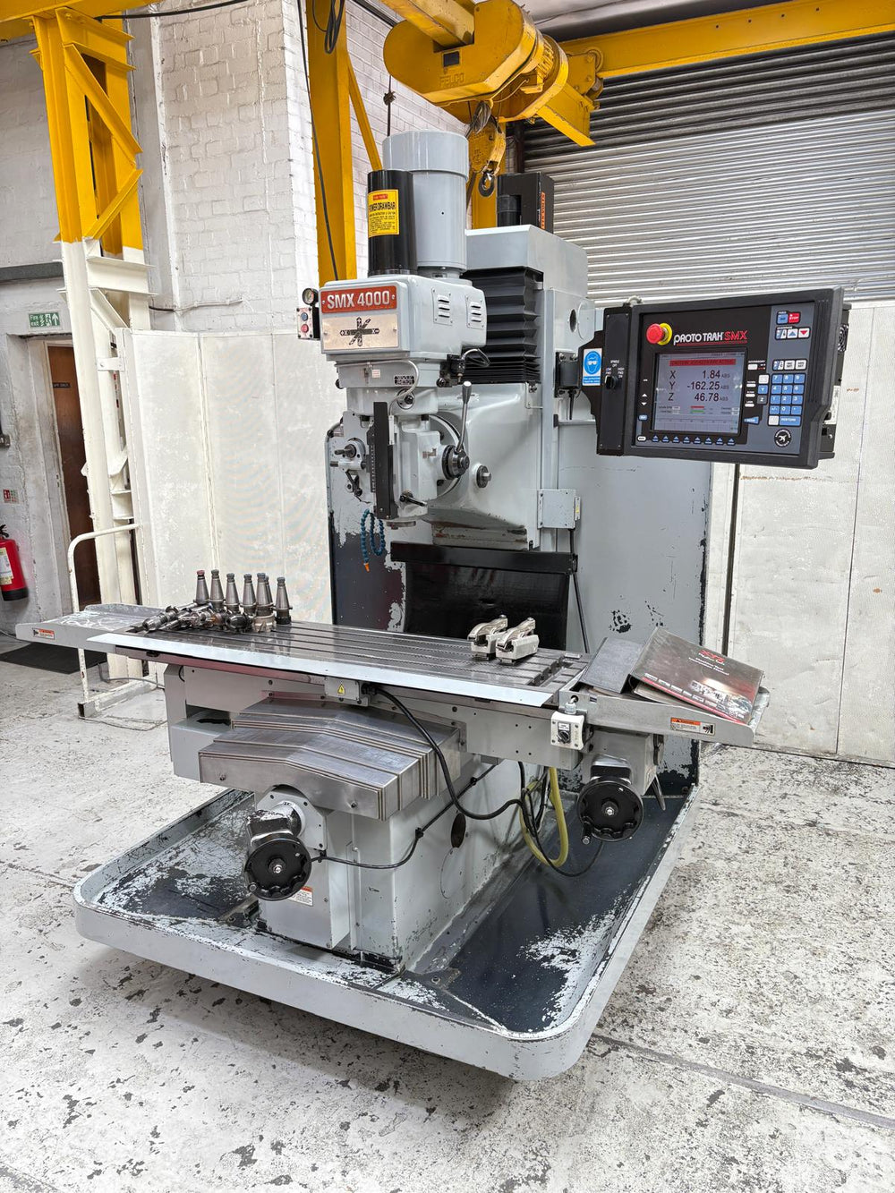 XYZ SMX 4000 3-Axis CNC Bed Milling Machine (2012) POA