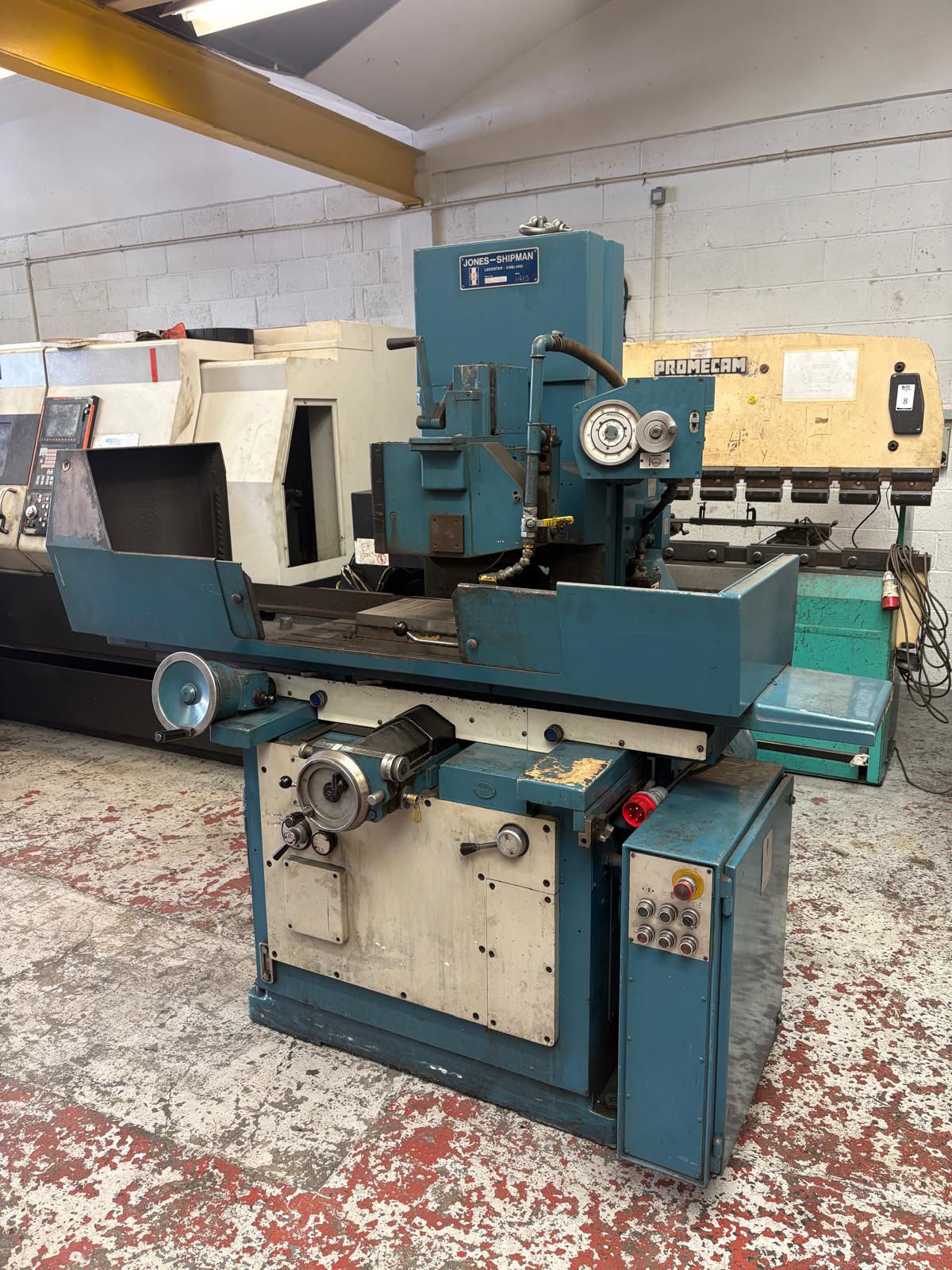 
                  
                    Jones & Shipman 1415 Hydraulic Surface Grinder
                  
                