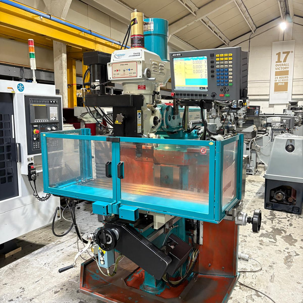 Clausing Colchester 4VSQ MLLPWR CNC Turret Milling Machine – JetMachinery