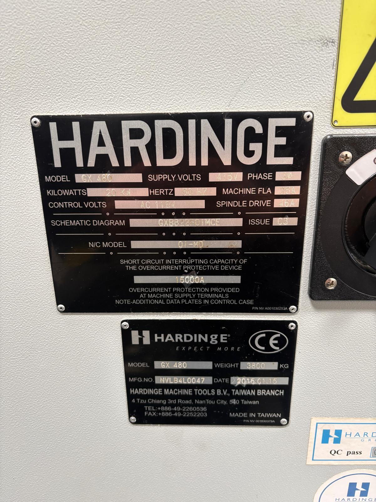 
                  
                    HARDINGE GX 480 CNC Vertical Machining Centre *POA*
                  
                