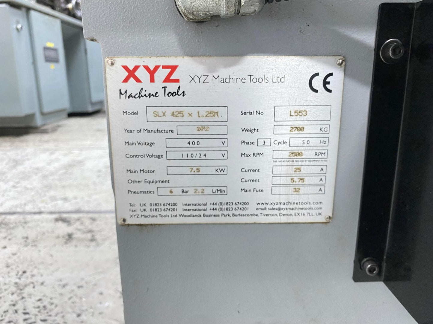 
                  
                    XYZ Proturn SLX425 ProtoTRAK Control Gap Bed Centre Lathe
                  
                