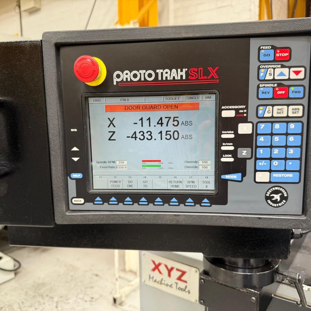 
                  
                    XYZ Proturn SLX425 ProtoTRAK Control Gap Bed Centre Lathe
                  
                