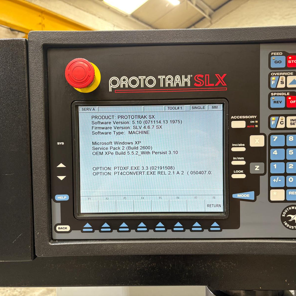 
                  
                    XYZ Proturn SLX555 ProtoTRAK Control Gap Bed Centre Lathe POA
                  
                