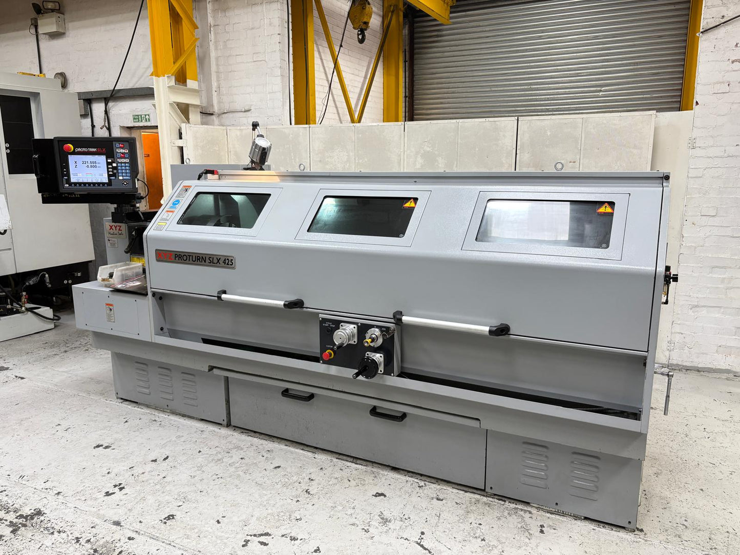 
                  
                    2014 XYZ Proturn SLX425 ProtoTRAK Control Gap Bed Centre Lathe
                  
                