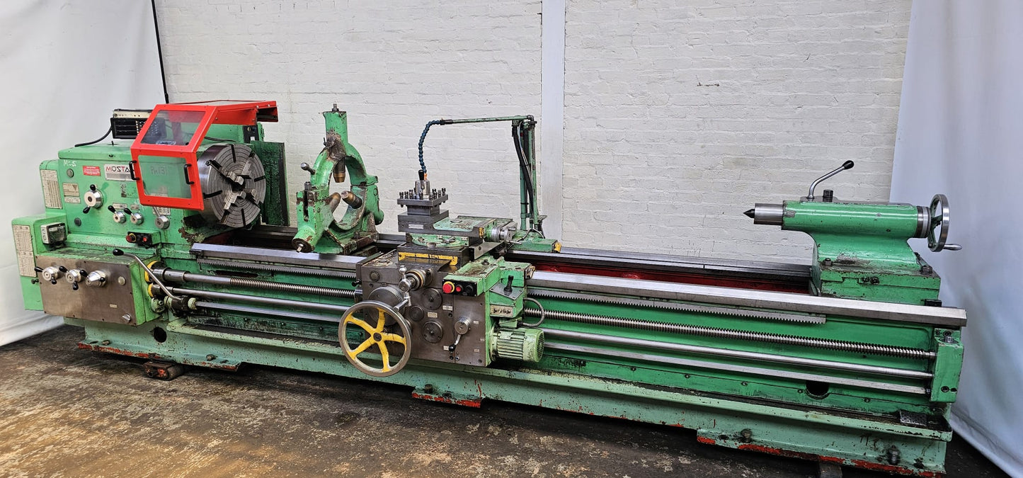 
                  
                    Mostana 1M63 x 3000mm Gap Bed Centre Lathe
                  
                