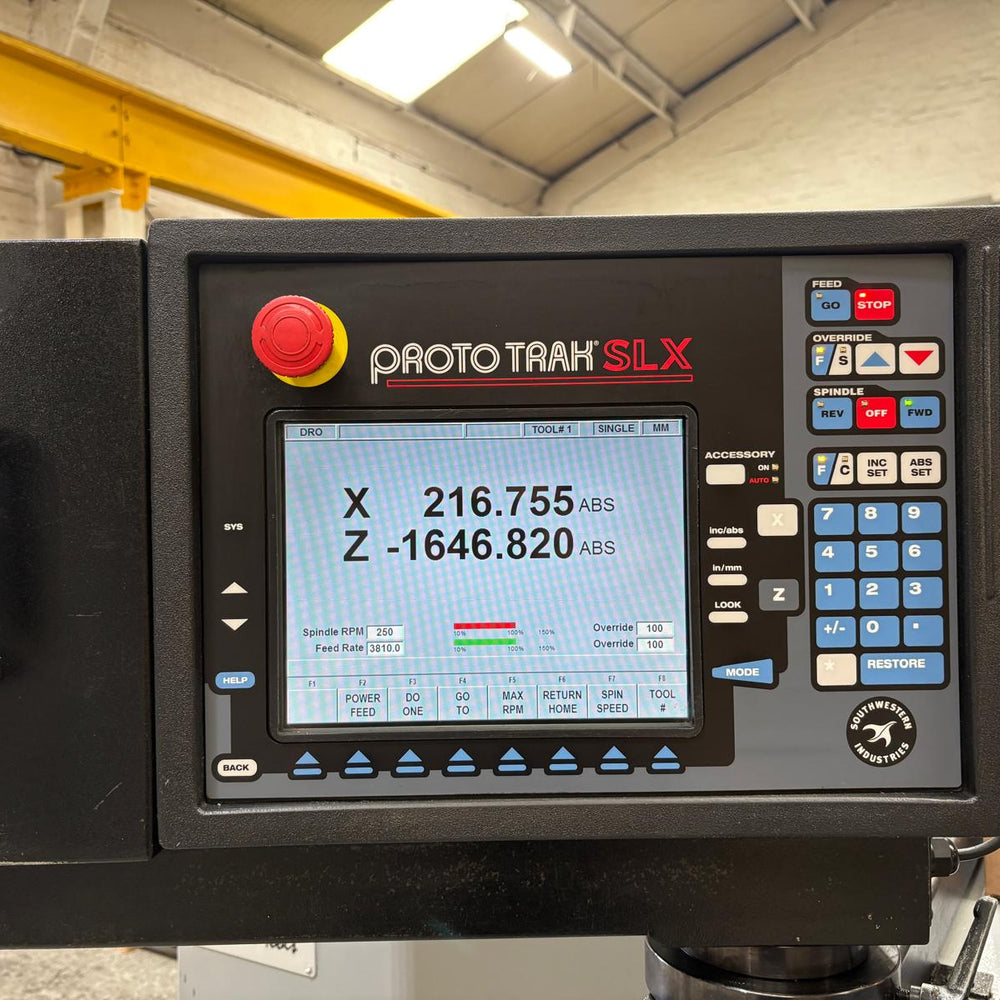
                  
                    XYZ Proturn SLX555 ProtoTRAK Control Gap Bed Centre Lathe POA
                  
                