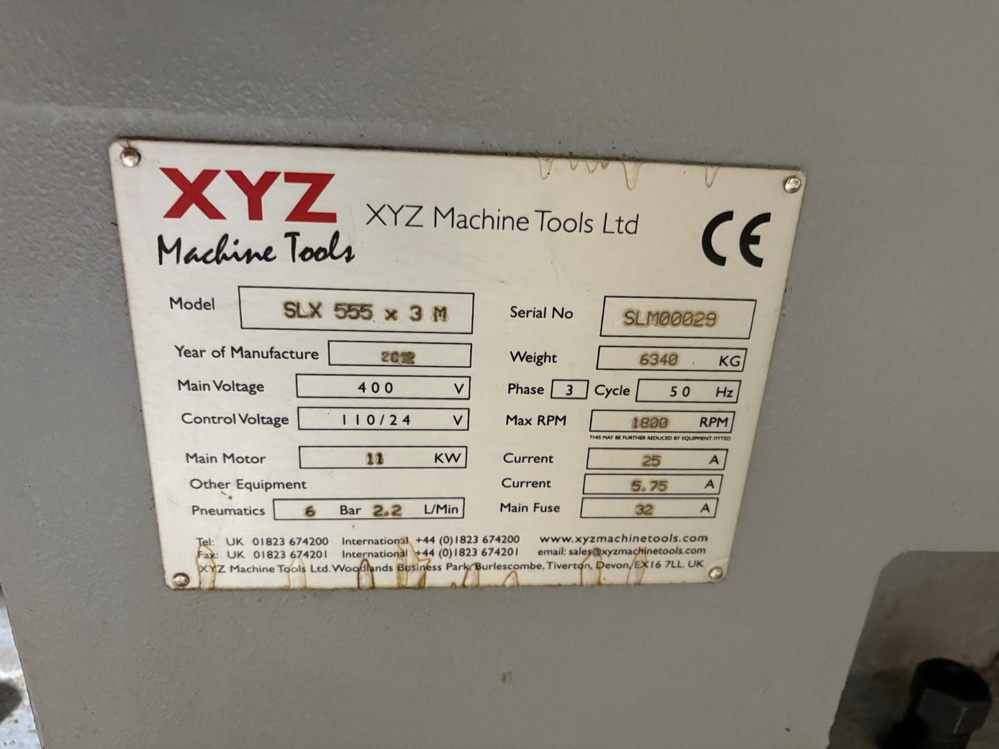 
                  
                    XYZ Proturn SLX555 ProtoTRAK Control Gap Bed Centre Lathe POA
                  
                