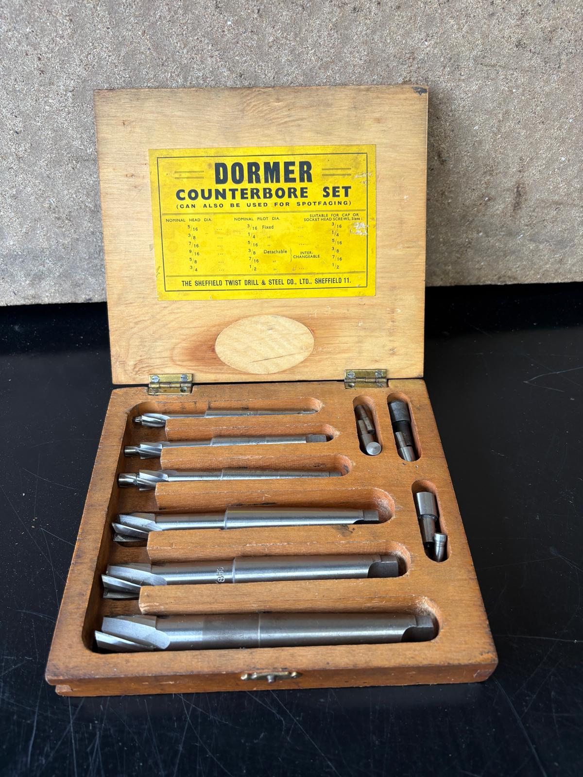 
                  
                    Dormer Counterbore Set
                  
                