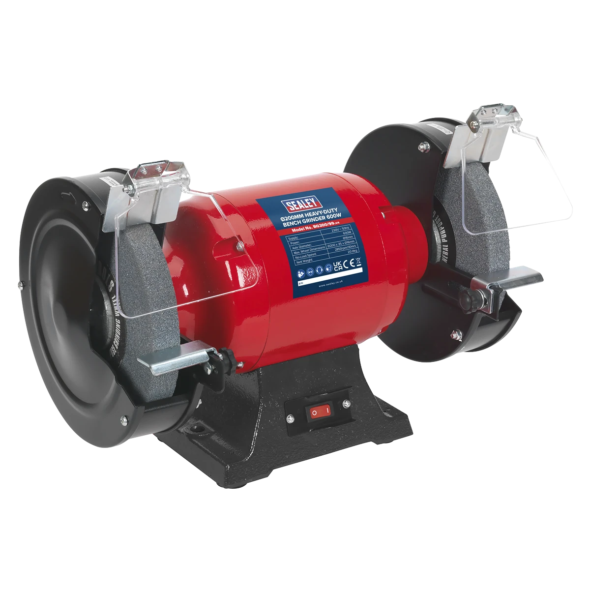 
                  
                    200mm Heavy-Duty Bench Grinder 600W/230V
                  
                