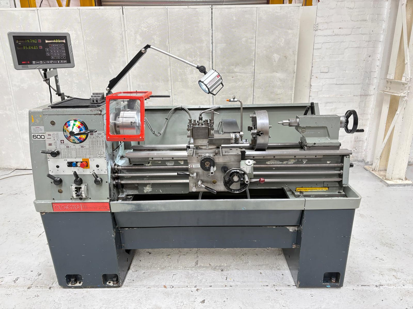 
                  
                    Colchester Master 2500 Gap Bed Centre Lathe
                  
                