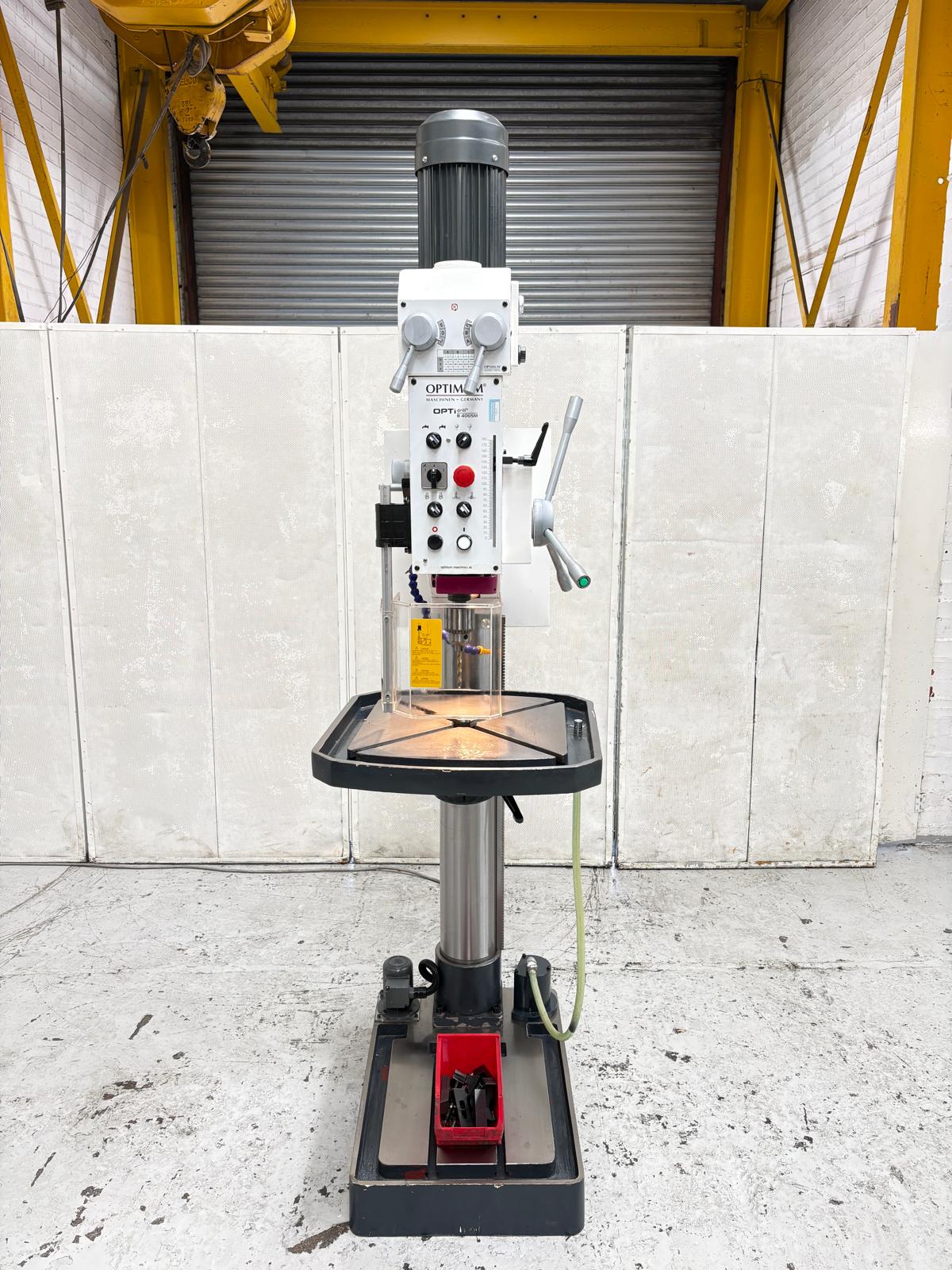 
                  
                    Optimum B 40 GSM Gear Upright Drilling Machine (2015)
                  
                