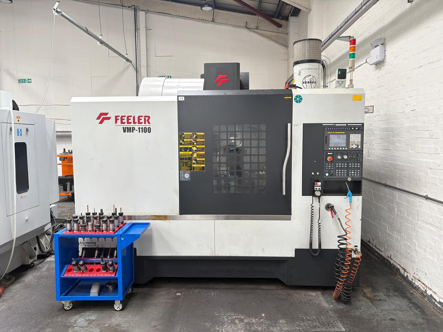 
                  
                    FEELER VB-1100 CNC Vertical Machining Centre with NIKKEN CNC202 FA 4th Axis *POA*
                  
                