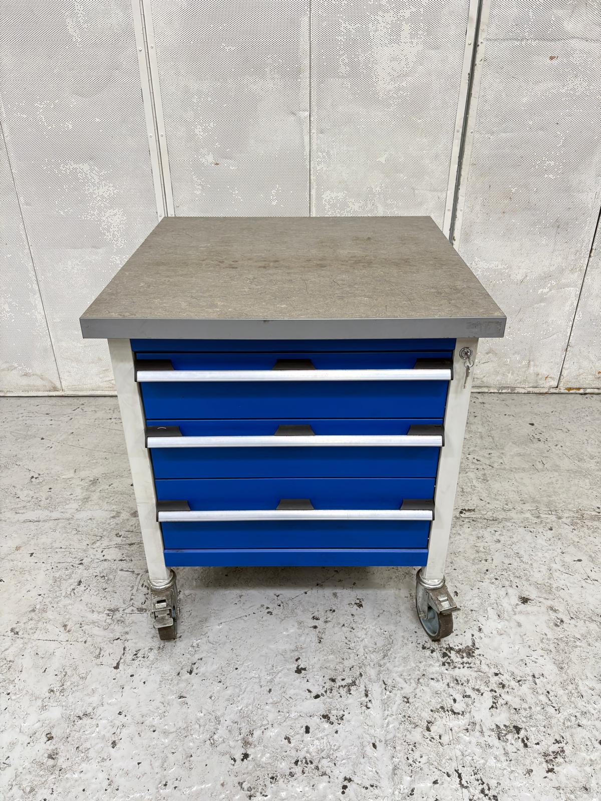 
                  
                    Bott Mobile Storage Bench With 3 Drawers – 750mm
                  
                