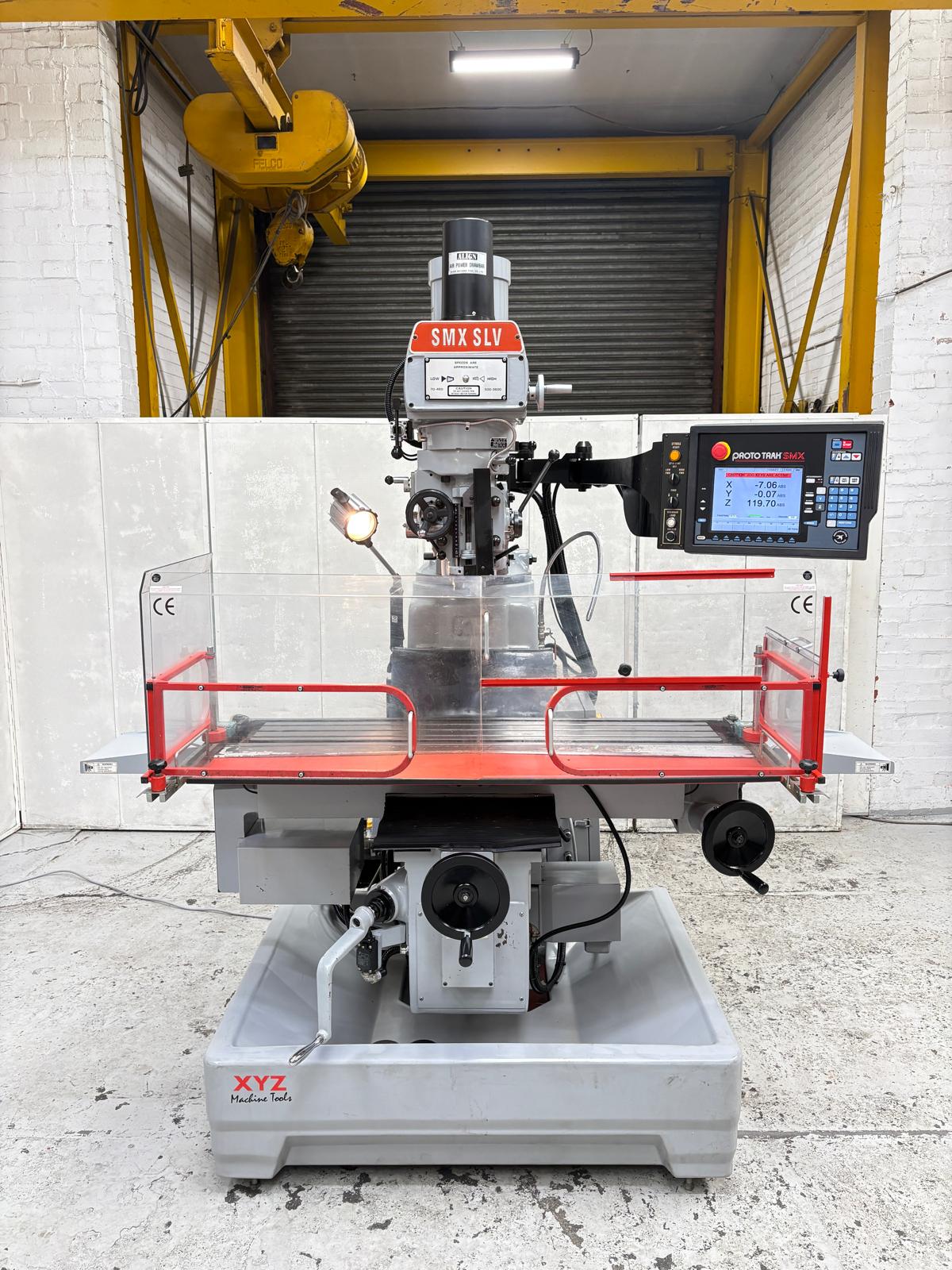
                  
                    XYZ SMX SLV CNC Turret Milling Machine
                  
                