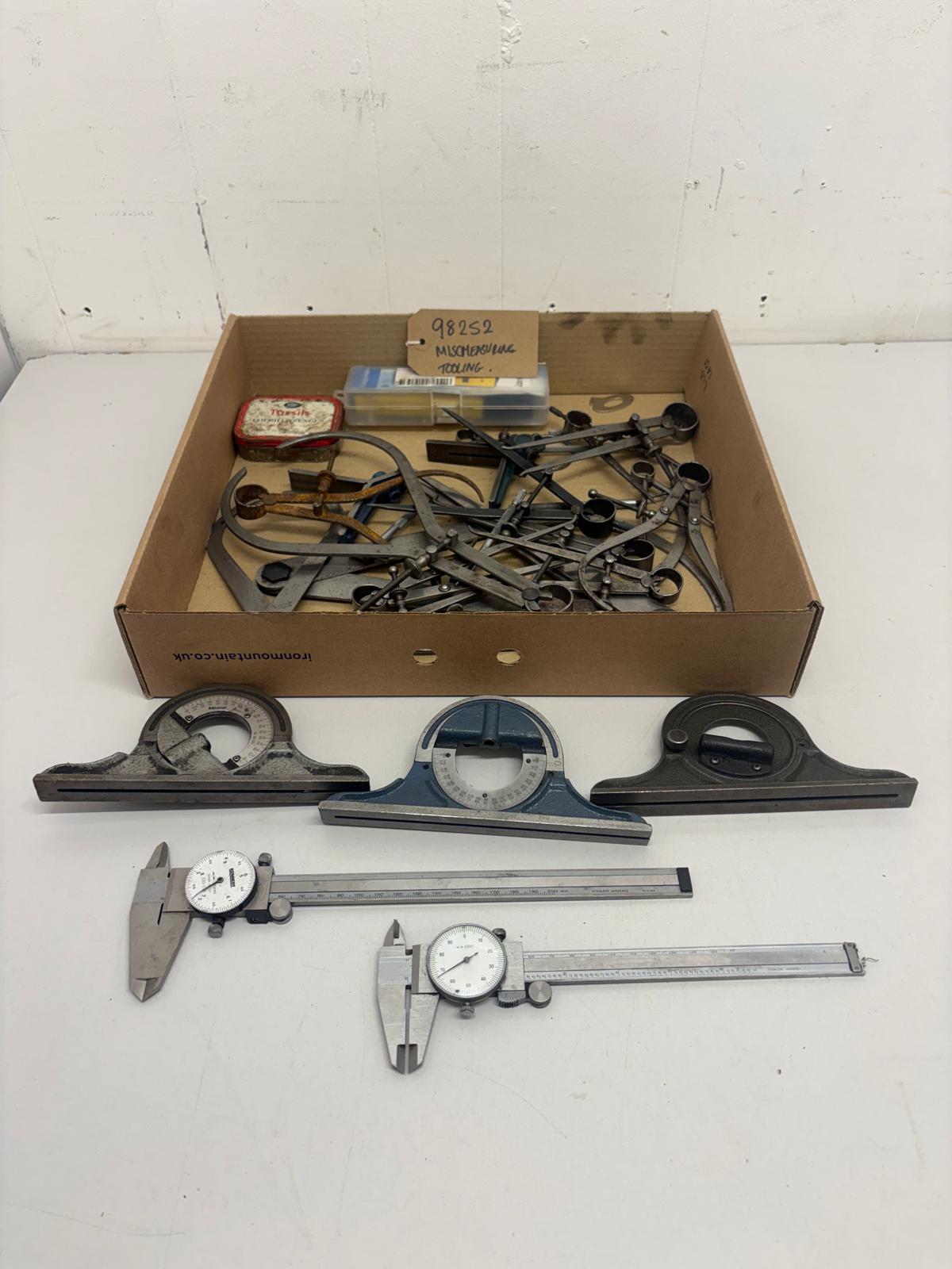 
                  
                    PROTRACTORS / VERNIERS / CALIPERS MISC INSPECTION EQUIPMENT £50.00 + VAT
                  
                