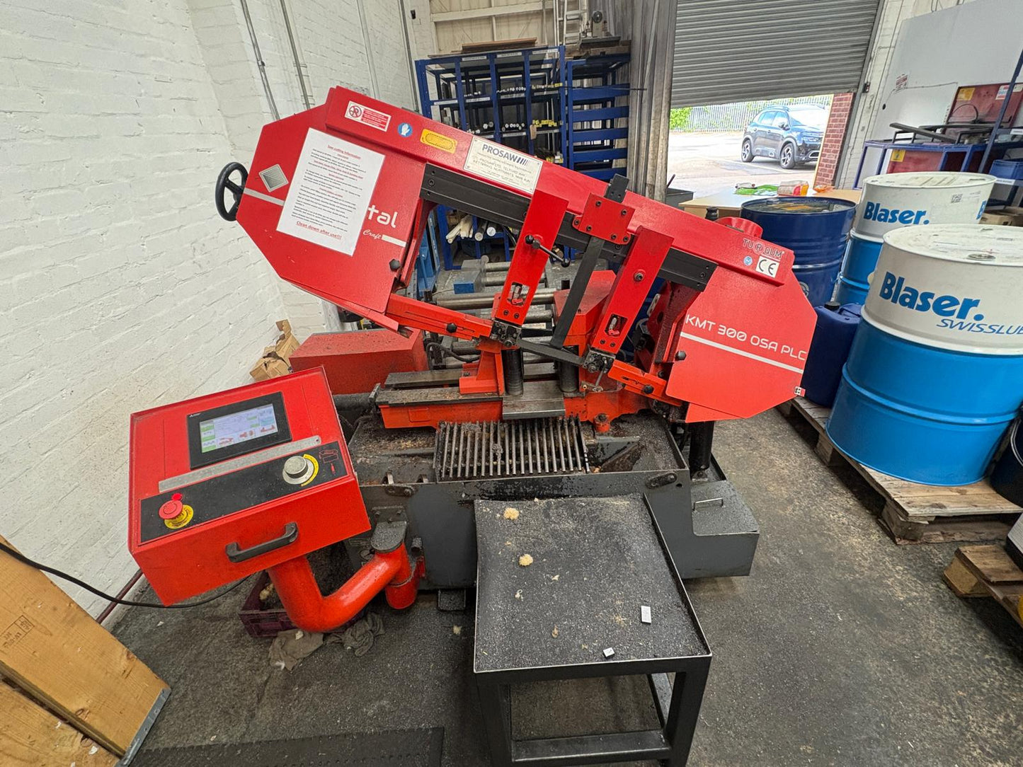 
                  
                    Karmetal OSA 300 x 370 PLC Controlled Fully Automatic Bandsaw
                  
                