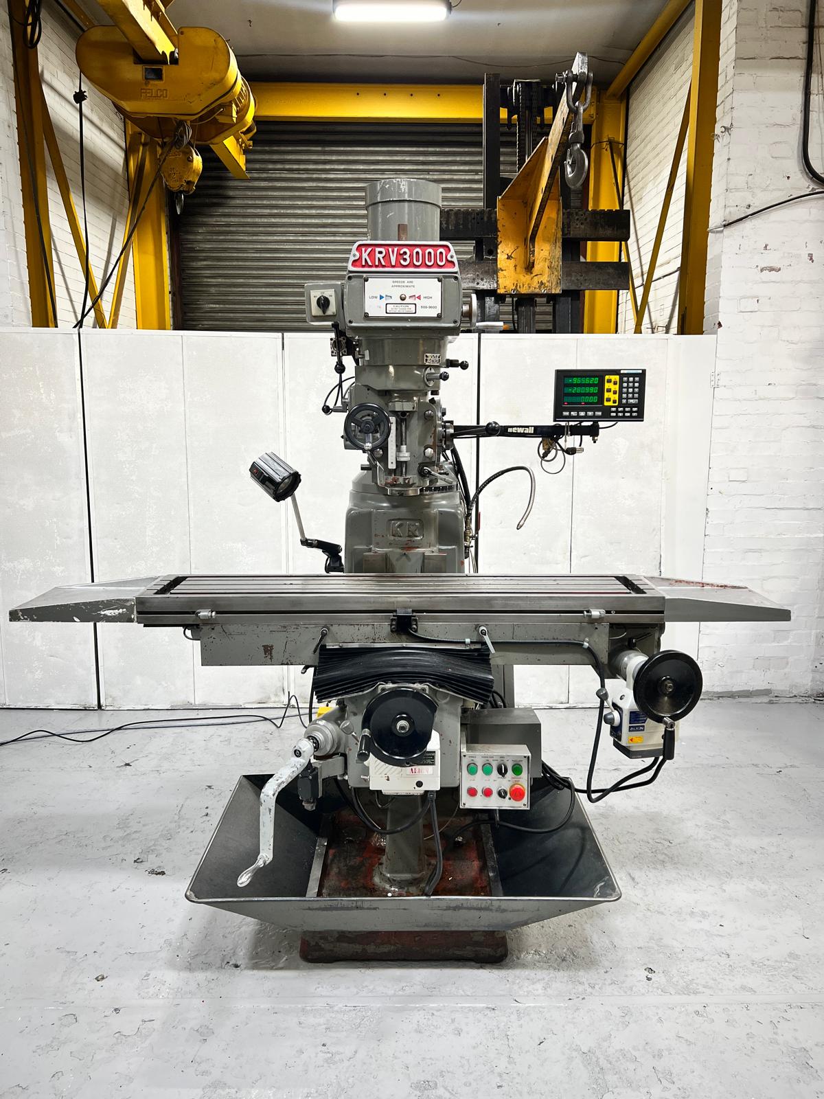 
                  
                    XYZ KRV 3000 Turret Milling Machine
                  
                