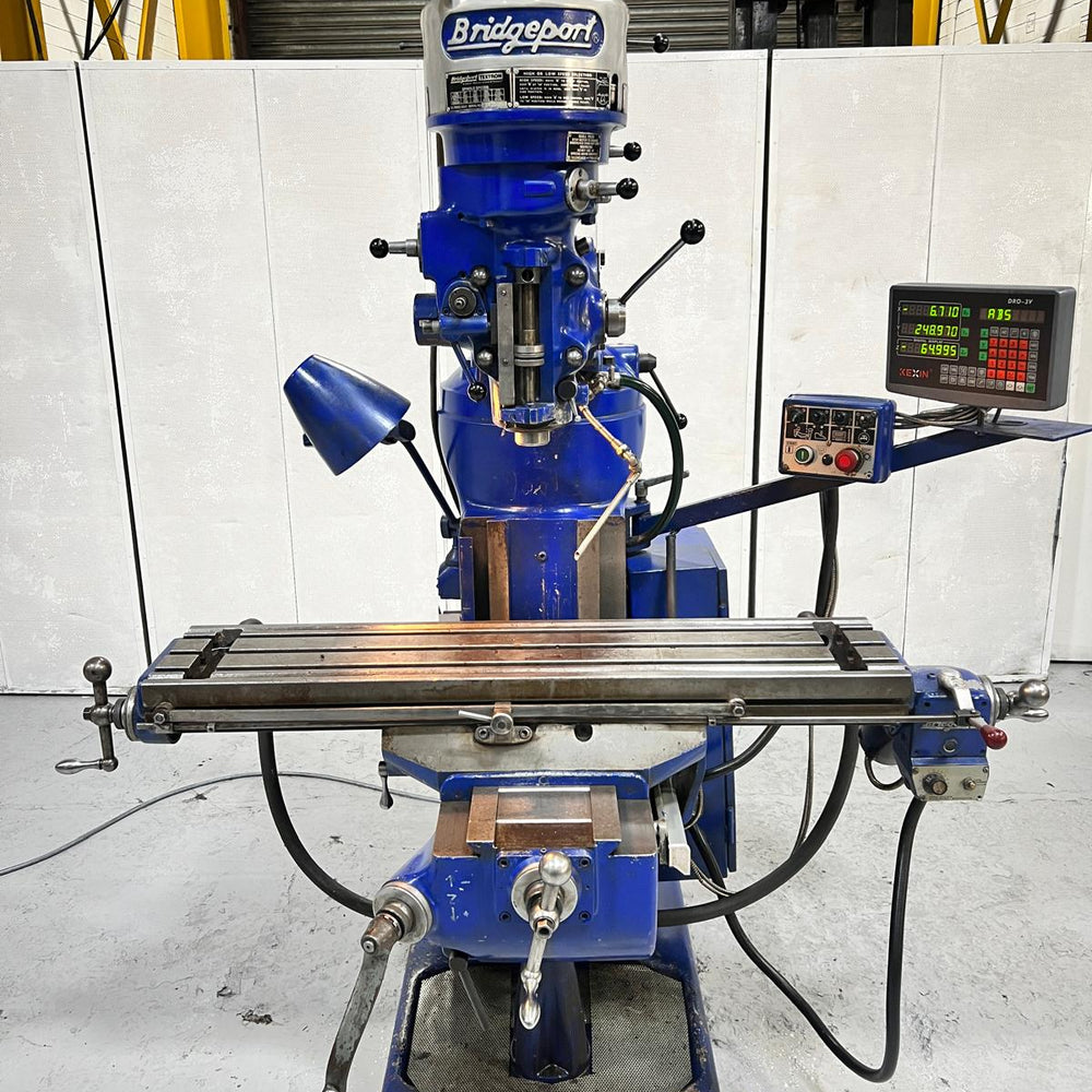 
                  
                    Bridgeport J Head Turret Milling Machine
                  
                