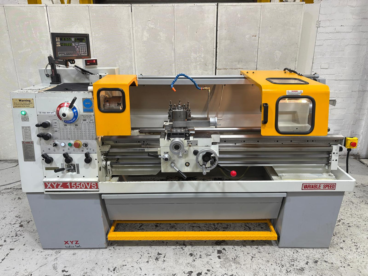 
                  
                    XYZ 1550VS Gap Bed Centre Lathe
                  
                