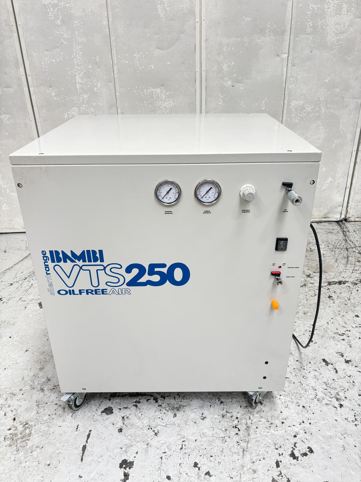 
                  
                    Bambi VTS 250 Oil-Free Air Compressor
                  
                