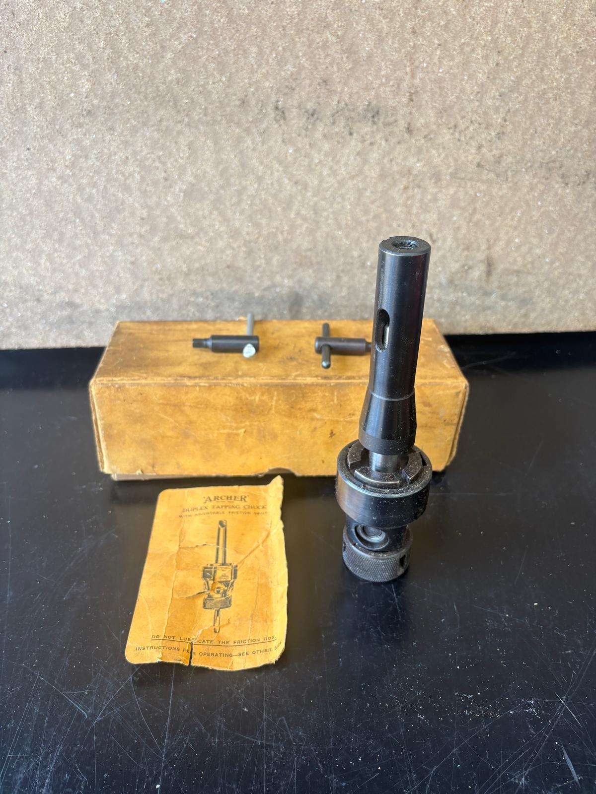 
                  
                    Archer Duplex Tapping Chuck
                  
                
