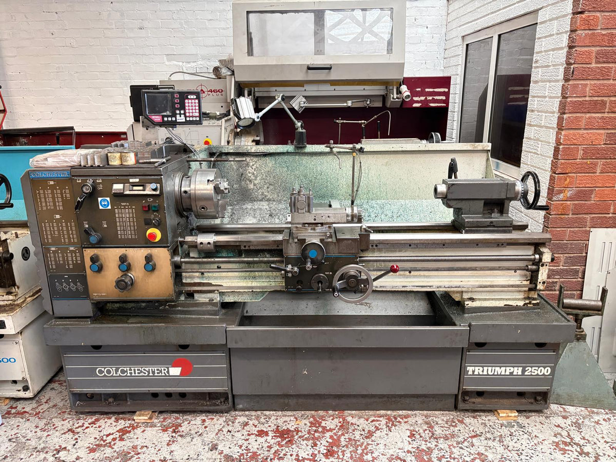 
                  
                    Colchester Triumph VS2500 Gap Bed Centre Lathe (2002)
                  
                