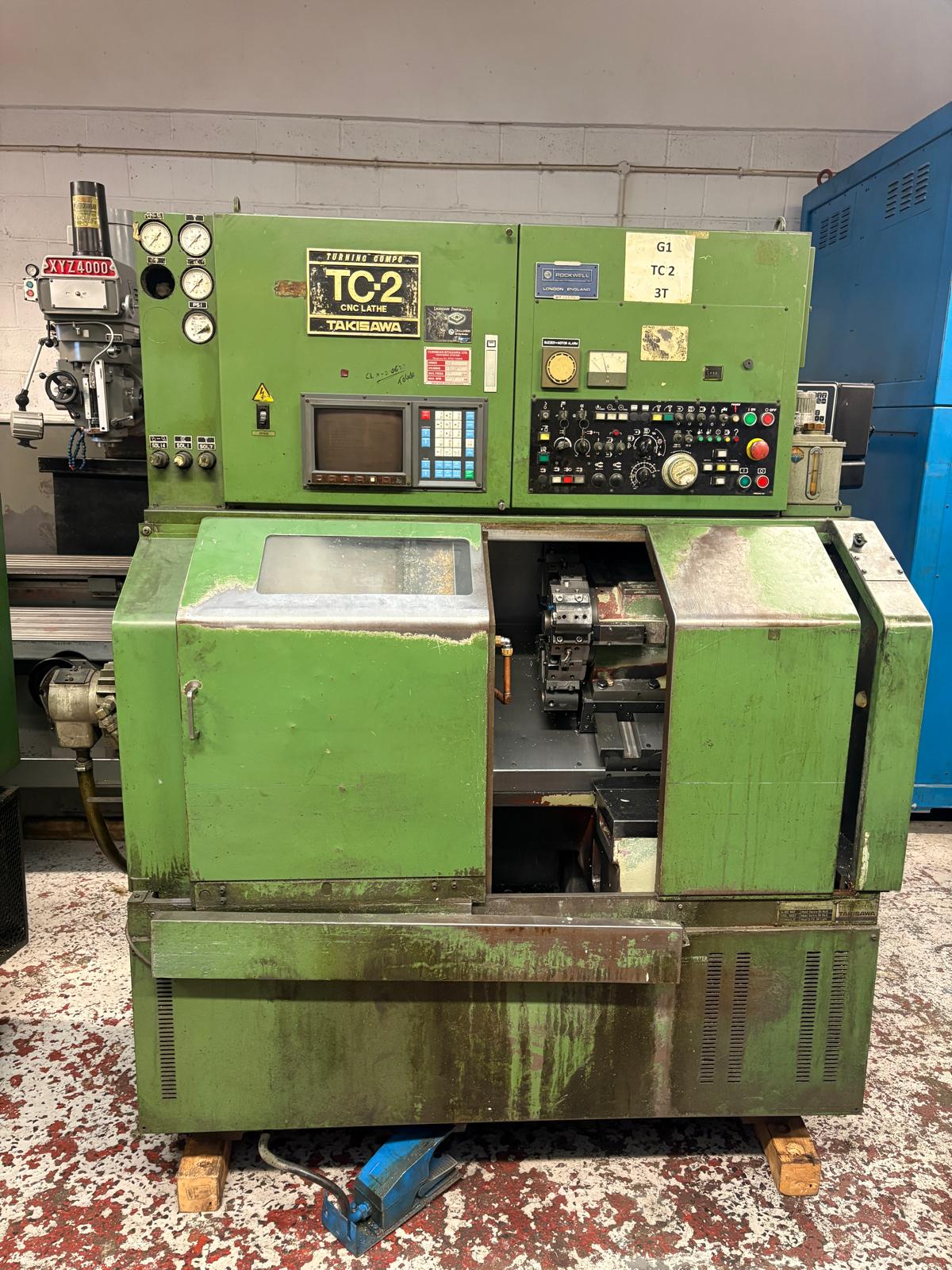 
                  
                    Takisawa TC2 FANUC OT CNC Lathe
                  
                